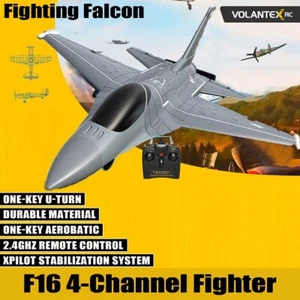 VOLANTEX 2.4G F16 4CH Fighting Falcon RC Airplane Flight Aerobatic Glider Plane - Picture 1 of 21