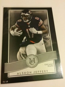 2015 Topps Museum Collection Jumbo 5x7 Alshon Jeffrey Bears 32 #’d /49 - Picture 1 of 1