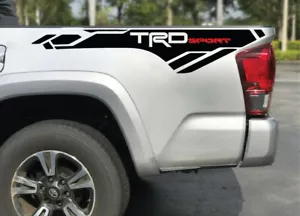 X2 TRD Sport vinyl decals for 2013-2019 Toyota Tacoma bed side - Bild 1 von 3