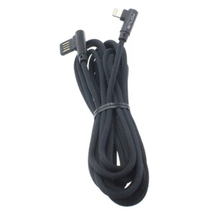 Cable USB angular 10 pies cable cargador cable de alimentación sincronización 90 grados para teléfonos celulares - Imagen 1 de 6