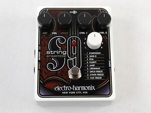Used Electro-Harmonix EHX String 9 String Ensemble Synth Guitar Effects Pedal