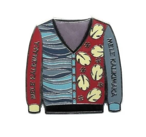 Disney Pin Trading Mele Kalikimaka Holiday Merry Christmas Sweater Lilo Stitch - Picture 1 of 1