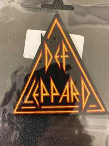 DEF LEPPARD LOGO CUT OUT OFFICALLY LICENSED PRINTED SEW ON OFFICIAL PATCH - Imagen 1 de 7