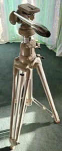 Linof Heavy Duty Pro Tripod w. De Luxe Professional Panhead III - Picture 1 of 8