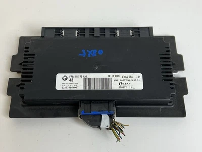 BMW X5 2008 módulo de control de faros de reposapiés 9166668 OEM Foto 1 de 4