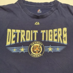 D's TEES SCHÖN! "TIGERS HISTORY" T-Shirt Gr:2XL MAJESTIC - Bild 1 von 16