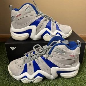 Adidas Crazy 8 US Men’s Size 8.5 Basketball  Shoes IG3737 Suede Hightop - Picture 1 of 9