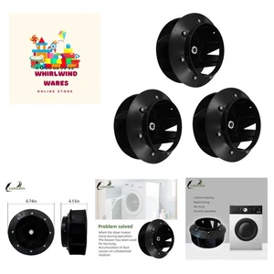 70359801 Heavy-Duty Dryer Blower Assembly - 3PCS Replacement for Reliable Drying - Picture 1 of 9