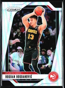 2024-25 Panini Prizm Silver Bogdan Bogdanovic Atlanta Hawks #105 - Picture 1 of 2
