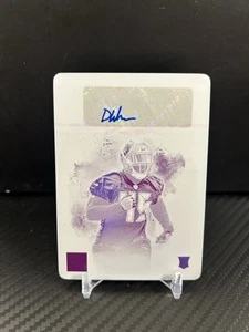 2019 Panini Impeccable- Rookie Devin White Auto Printing Plate One Of One (1/1) - Picture 1 of 2