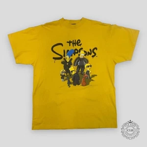 BALENCIAGA 'THE SIMPSONS' OVERSIZED TEE - YELLOW - Picture 1 of 8