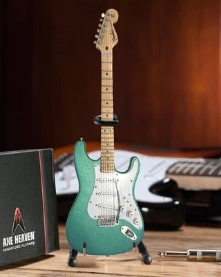 Eric Clapton - Axe Heaven Aston Martin Almond Metallic Green Finish Fender Strat
