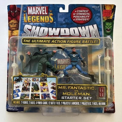 TOY BIZ - 2006 - MARVEL LEGENDS SHOWDOWN - MR. FANTÁSTICO - MOLEMAN - ¡NUEVO! H9 Foto 1 de 4