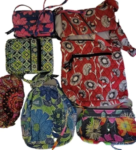 7 Vera Bradley Vintage Handtaschen mit Muster im Ruhestand - Bild 1 von 8