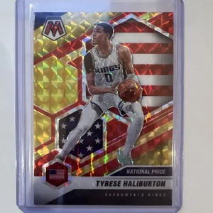 2020-21 Panini Mosaic - National Pride Tyrese Haliburton #258  Prizm Choice /88 - Picture 1 of 6