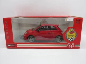 1/18 Abarth 695 Triputo Ferrari Dealer Custom Makeover Diecast Car Red - Picture 1 of 7