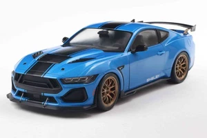 SOLIDO 1813802 MINIATURE SHELBY MUSTANG SUPER SNAKE GRABBER BLUE METALLIC 2025 1 - Picture 1 of 1