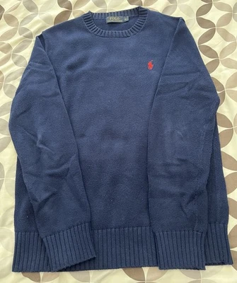 Ralph Lauren Jumper - Blue - Men Size XS - Image 1 of 4