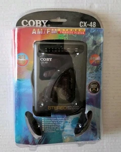 COBY CX-48 AM/FM Stereo Receiver & Cassette Player New READ - Picture 1 of 10