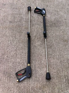 Hi / Low Flow Jet Wash pressure washer gun twist nozzle 280bar side grip handle - Picture 1 of 1