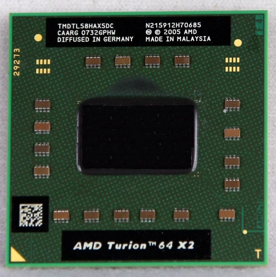 CPU AMD Turion 64 X2 TL-58 Processor for Packard Bell Am - Image 1 of 1