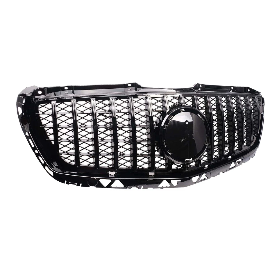 GT Panamericana Grill Fits Mercedes Sprinter W906 2013+ Gloss Black - Image 1 of 1