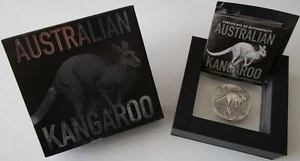 Australien 2 Dollars 2016 Australian Kangaroo 2 Oz Silber High Relief Antiqued - Bild 1 von 3