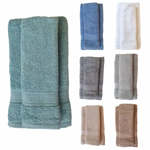 Set Asciugamani 1+1 Bagno Viso Ospite Spugna 600gr/m2 100% cotone Capricci - Foto 1 di 9