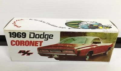 1969 Dodge Coronet R/T and Charger R/T Promo Model REPLICA BOX ONLY..NO CAR - Image 1 of 4