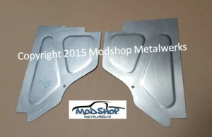1956 Ford F100 Truck Custom Steel Kick panels with Bead Roll design  - Picture 1 of 2