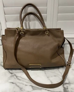 Marc by Marc Jacobs Too Hot To Handle Large Leather Tote Bag Praline Brown - Picture 1 of 22