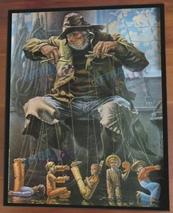 LEVI'S JEANS VINTAGE 1976 PUPPET MASTER POSTER 8x10 METAL SIGN!! FREE SHIPPING! - Picture 1 of 1