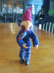 Vintage Byers Choice Kindles Santa's Helper Elf Boy  - Adorable - Picture 1 of 7