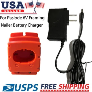 For Paslode 6V Battery Charger Framing Nailer gun 902000 902200 900200 900420 - Picture 1 of 10