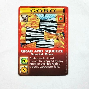 Mortal Kombat Kard Game TCG 1992 Goro Grab & Squeeze Special Move MP Card Game - Picture 1 of 2