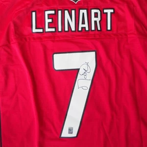 Reebok Matt Leinart #7 Arizona Cardinals Autograph Signed Football Jersey XL - Picture 1 of 10