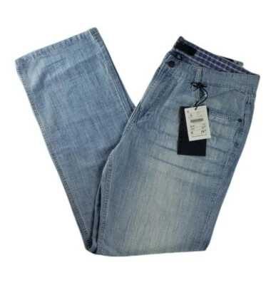 Jean retro de corte bota de corte relajado para hombre de: Soul Rebel Jeans talla 34 36 Foto 1 de 4