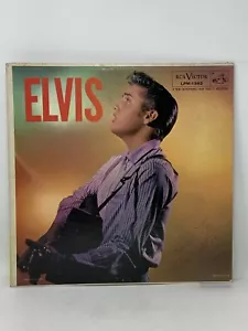 Elvis Presley LPM-1382 LP RCA Victor Black Label Vinyl Record - Foto 1 di 18