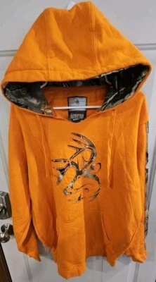 Legendary Whitetails The Outfitter Lg Orange Camo Deer Hunting Sweatshirt (41) - Image 1 of 3