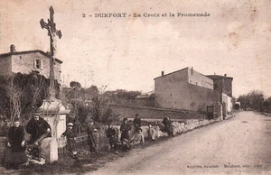 AK - DURFORT - GARD 30 - LA CROIX ET LA PROMENADE - Bild 1 von 2
