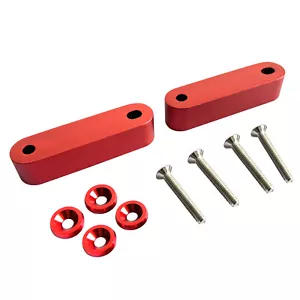 Hood Spacer Risers Set For 1990-2001 Acura Integra 1988-2000 Honda Civic CRX - Picture 1 of 23