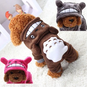 Pet Clothes Dog Hoodie  Puppy Coat Dress Winter Warm Chihuahua Yorkshire XXS-XL - Picture 1 of 35
