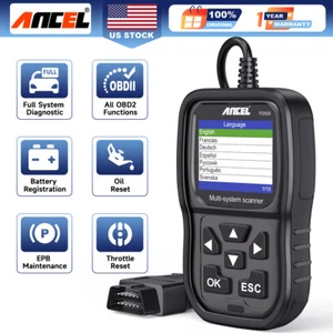 ANCEL FD500 OBD2 Scanner All System Diagnostic Tool For Ford Lincoln Code Reader - Picture 1 of 16