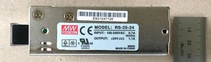 Industrial Power Supply (SMPS), 24V DC, 1.1A - Picture 1 of 8