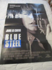 Blue Steel Movie Poster (1990) Jamie Lee Curtis - Picture 1 of 7
