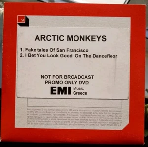 Arctic Monkeys Fake Tales Of San Francisco Greek Only Promo DVDr (Not CD) - Imagen 1 de 7