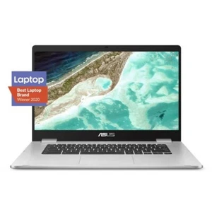 ASUS Chromebook (32GB, Intel Celeron N, 1.10GHz, 4GB) Laptop - Silver -... - Picture 1 of 6