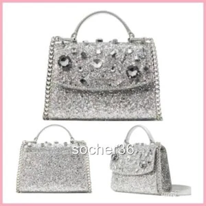 KATE SPADE DARCY TOP HANDLE JEWELED MICRO SATCHEL / CROSSBODY K9492 NWT $319 - Picture 1 of 6