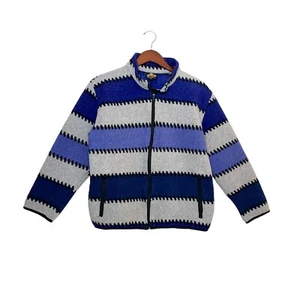 Vintage Sunbuster Performance Fleece Striped Pattern- NO Size - Picture 1 of 8