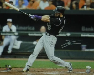 David Dahl Autographed Colorado Rockies 16x20 Photo Horizontal JSA 16886 - Picture 1 of 1